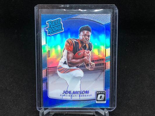 JOE MIXON 2017 PANINI DONRUSS OPTIC SILVER HOLO RC # 185