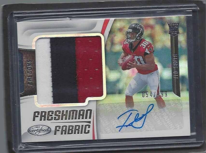 ITO SMITH 2018 CERTIFIED FRESHMAN FABRIC RPA JUMBO PATCH AUTO RC #D /499