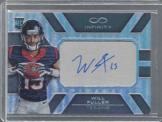 WILL FULLER 2016 PANINI INFINITY HOUSTON TEXANS ROOKIE ON CARD AUTO RC #D /288