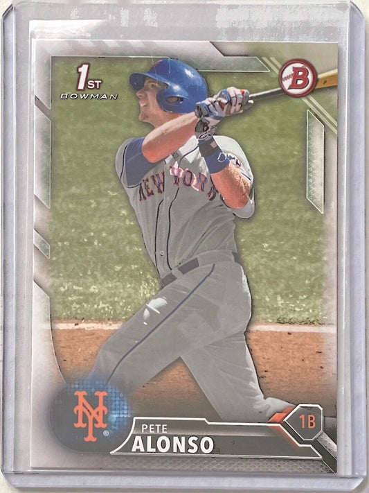 PETE ALONSO 2016 BOWMAN PAPER 1ST PROSPECT #BD-92