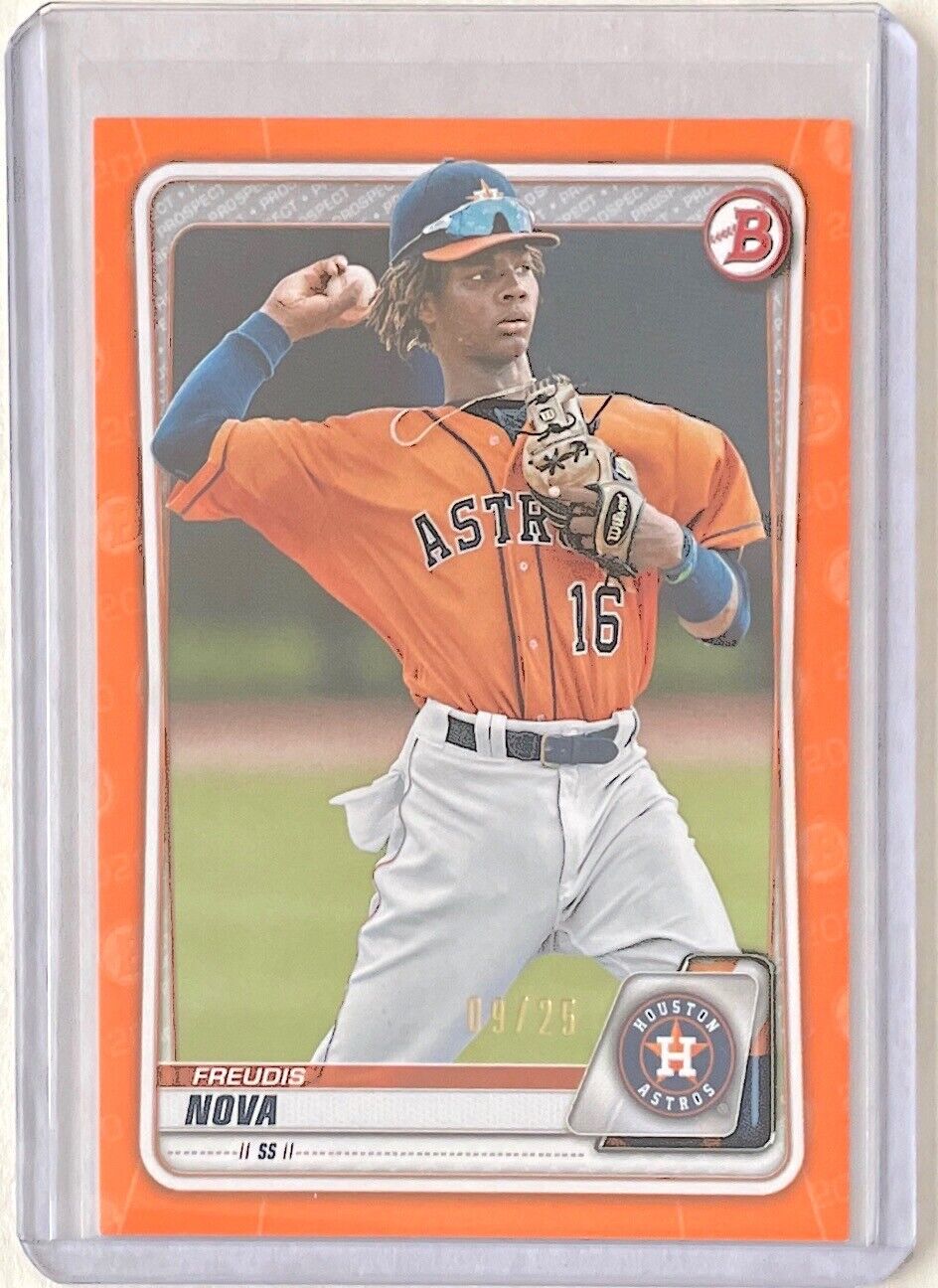 FREUDIS NOVA 2020 BOWMAN PAPER PROSPECT ORANGE #D 09/25