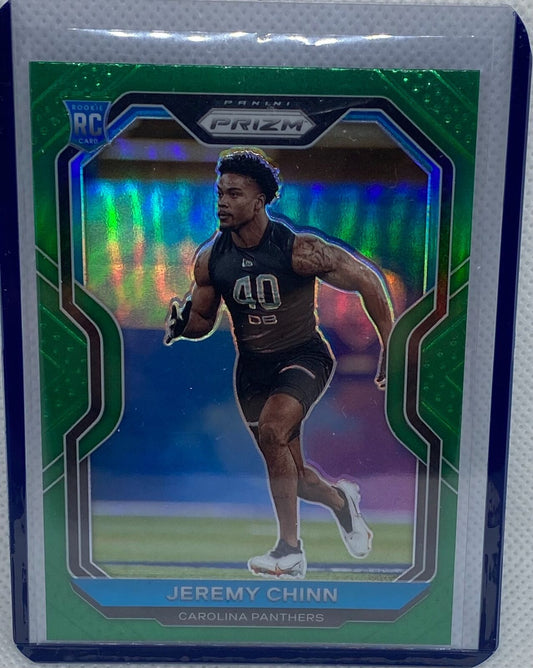 JEREMY CHINN 2020 PANINI PRIZM GREEN RC #367