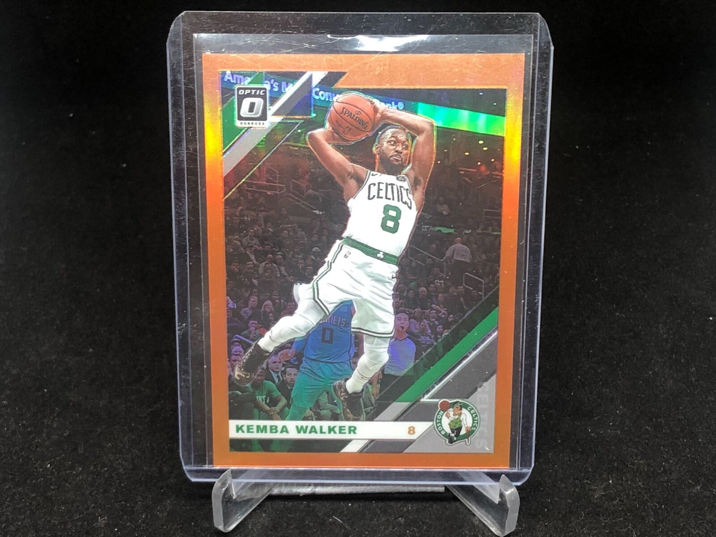 KEMBA WALKER 2019-20 DONRUSS OPTIC ORANGE HOLO #D 27/199