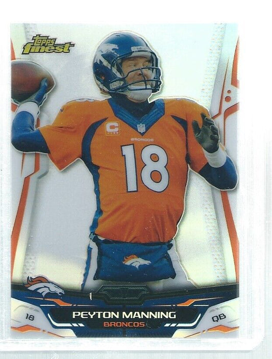 PEYTON MANNING 2014 TOPPS FINEST REFRACTOR #50
