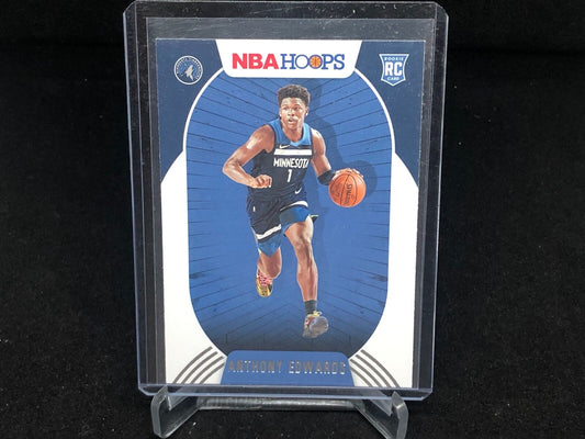 ANTHONY EDWARDS 2020-21 PANINI NBA HOOPS RC #216