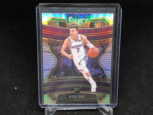 KYLE GUY 2019-20 PANINI SELECT CONCOURSE SILVER PRIZM RC # 7