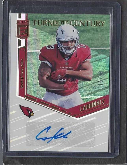 CHRISTIAN KIRK 2018 DONRUSS ELITE TURN OF THE CENTURY CARDINALS AUTO RC #D 16/99
