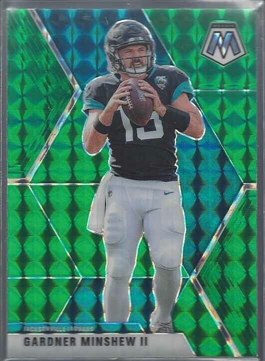 GARDNER MINSHEW II 2020 PANINI MOSAIC GREEN PRIZM #97