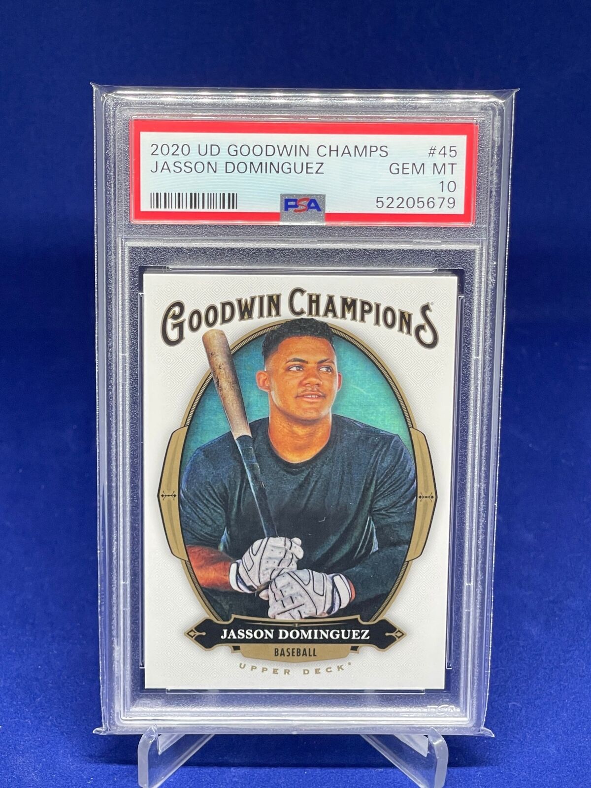 JASSON DOMINGUEZ 2020 GOODWIN CHAMPIONS PROSPECT #45 PSA 10 GEM MINT