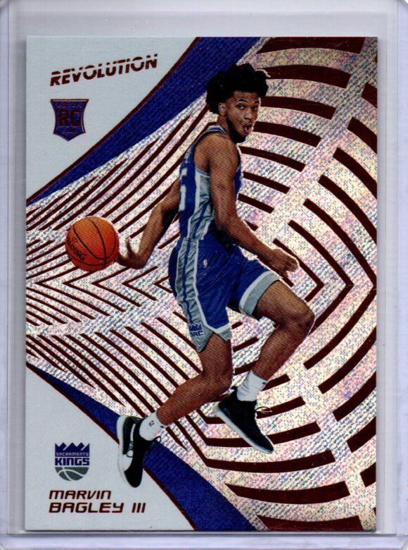 MARVIN BAGLEY III 2018-19 PANINI REVOLUTION TRUE ROOKIE RC #119
