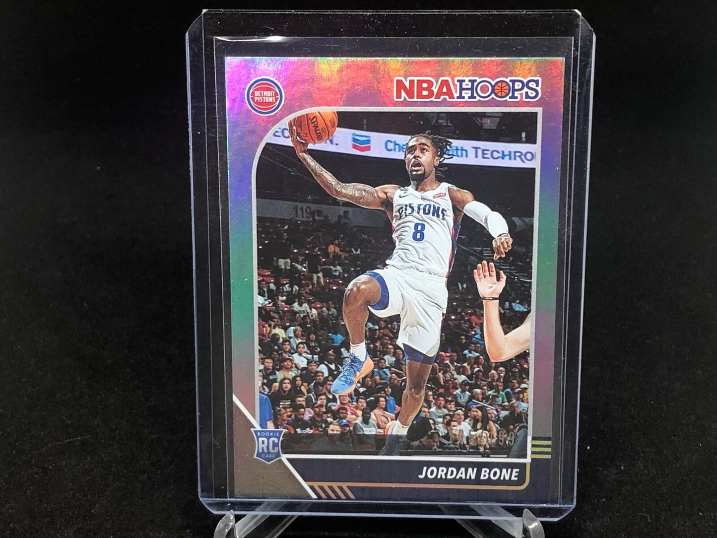 JORDAN BONE 2019-20 PANINI NBA HOOPS SILVER FOIL RC #D 105/199
