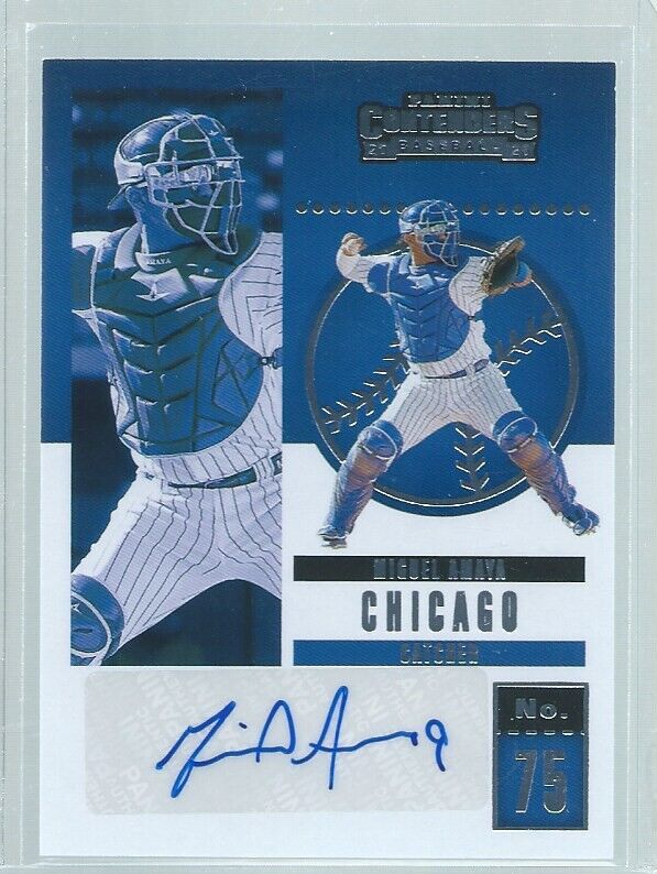 MIGUEL AMAYA 2020 PANINI CONTENDERS AUTO PROSPECT