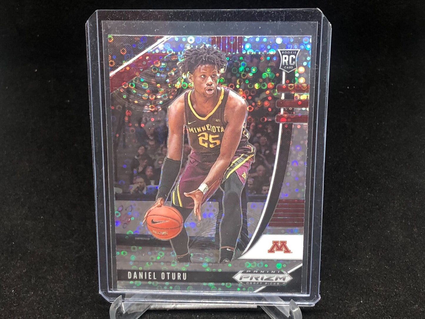 DANIEL OTURO 2020-21 PANINI PRIZM DRAFT PICKS FAST BREAK SILVER PRIZM RC # 33