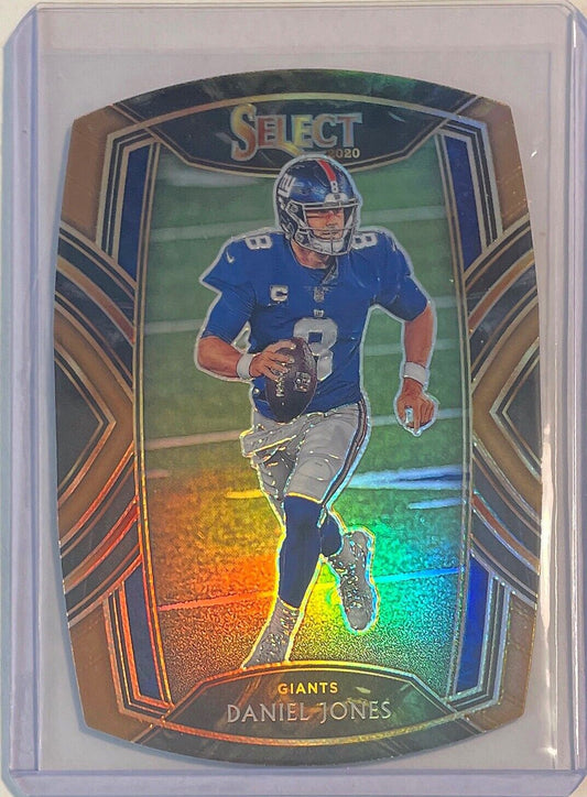 DANIEL JONES 2020 PANINI SELECT CLUB LEVEL BRONZE DIE-CUT PRIZM #D 291/355