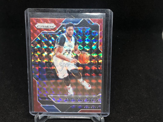 ANTHONY DAVIS 2016-17 PANINI PRIZM MOSAIC RED PRIZM # 5