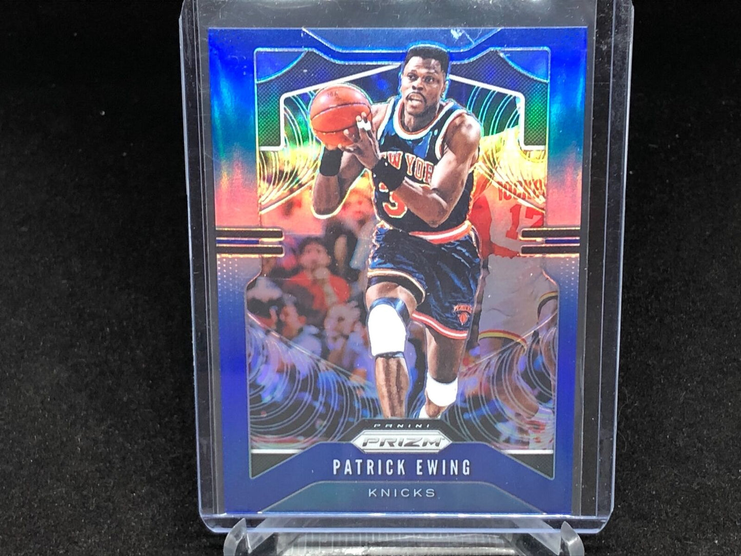 PATRICK EWING 2019-20 PANINI PRIZM BLUE PRIZMS #D 23/199