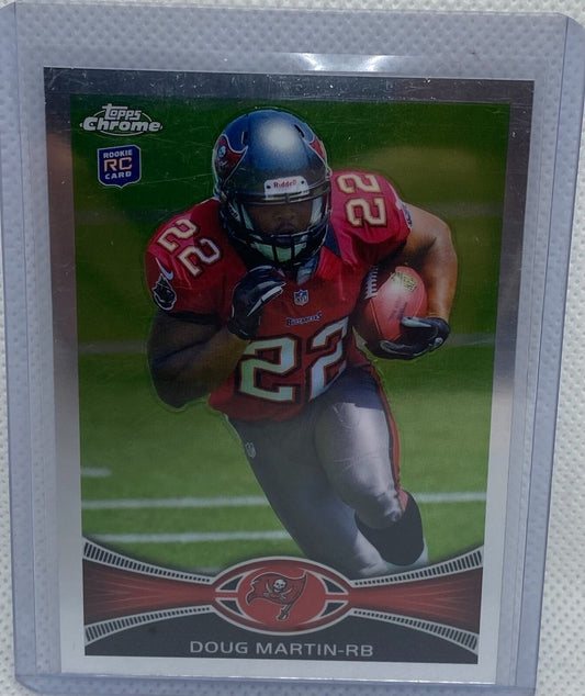 DOUG MARTIN 2012 TOPPS CHROME SHORT PRINT PHOTO VARIATION SP VARIANT RC #147