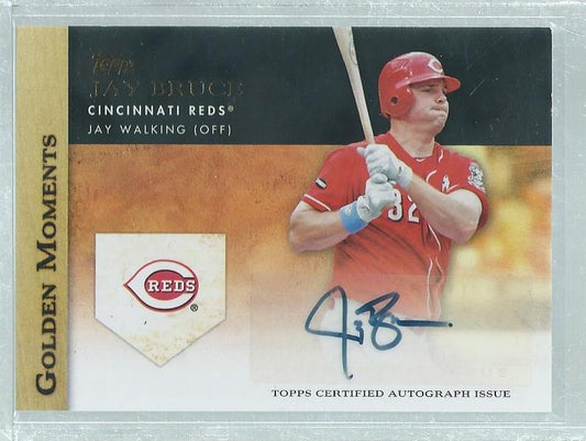 JAY BRUCE 2012 TOPPS GOLDEN MOMENTS AUTO