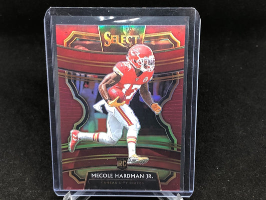 MECOLE HARDMAN JR 2019 SELECT CONCOURSE RED PRIZM RC #D 35/149
