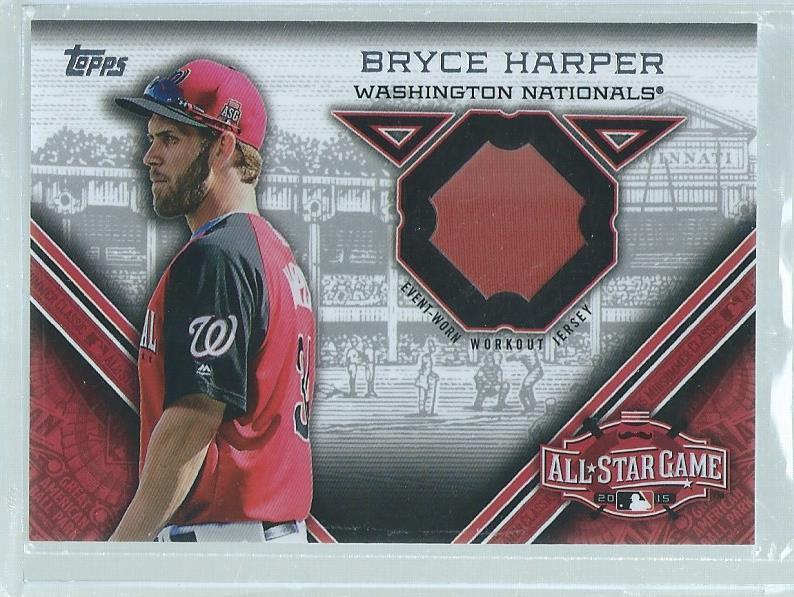 BRYCE HARPER 2015 TOPPS ALL STAR GAME JERSEY