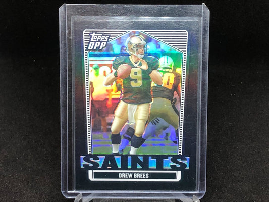 DREW BREES 2007 TOPPS DPP DRAFT PICKS PROSPECTS REFRACTOR # 11