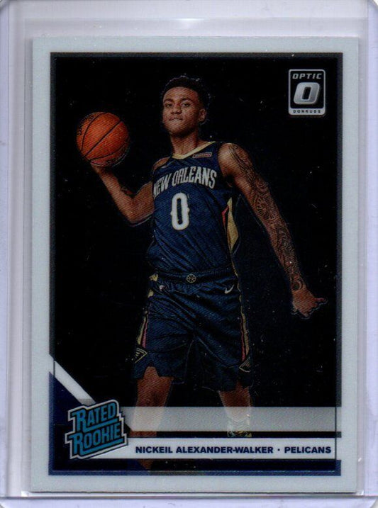 NICKEIL ALEXANDER-WALKER 2019-20 PANINI DONRUSS OPTIC TRUE ROOKIE RC #184