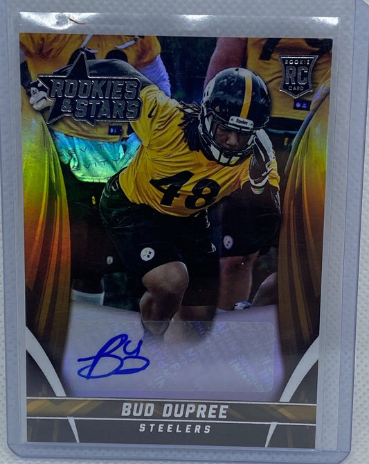 BUD DUPREE 2015 PANINI ROOKIES & STARS AUTO RC #RS-BD