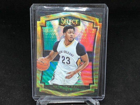 ANTHONY DAVIS 2015-16 PANINI SELECT TRI COLOR PRIZM # 101