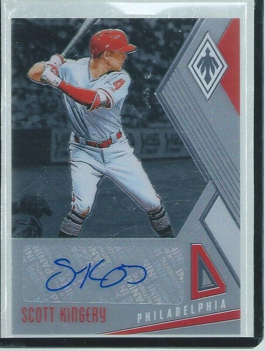 SCOTT KINGERY 2018 PANINI PHOENIX AUTO ROOKIE RC
