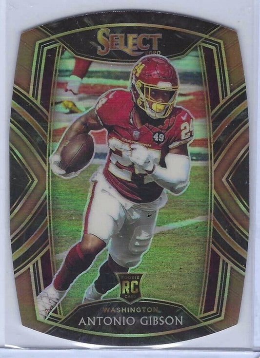 ANTONIO GIBSON 2020 PANINI SELECT BRONZE CLUB LEVEL DIE CUT RC #D /355