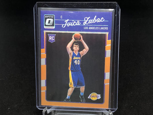 IVICA ZUBAC 2016-17 PANINI DONRUSS OPTIC ORANGE PRIZM RC #D 30/199