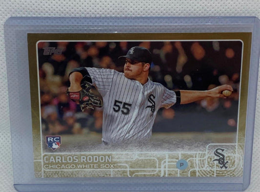 CARLOS RODON 2015 TOPPS GOLD UPDATE SERIES RC #D 1907/2015