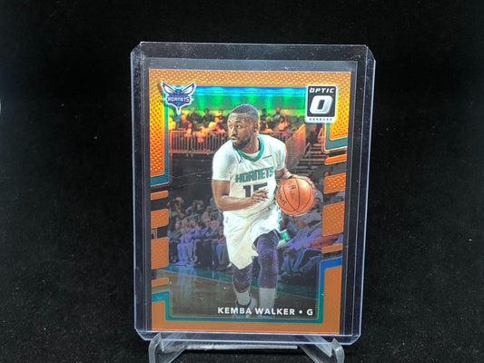 KEMBA WALKER 2017-18 PANINI DONRUSS OPTIC ORANGE HOLO #D /199