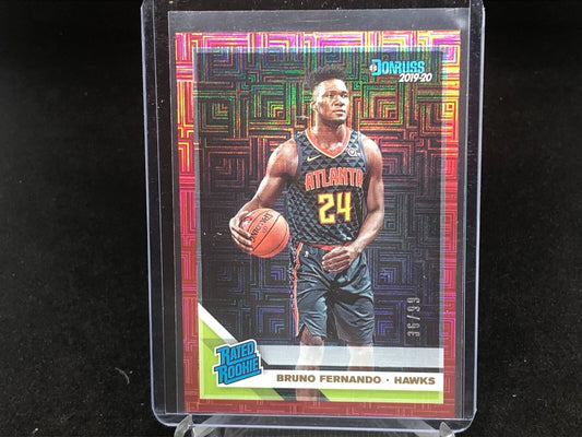 BRUNO FERNANDO 2019-20 PANINI DONRUSS CHOICE INFINITE RED RC #D 36/99