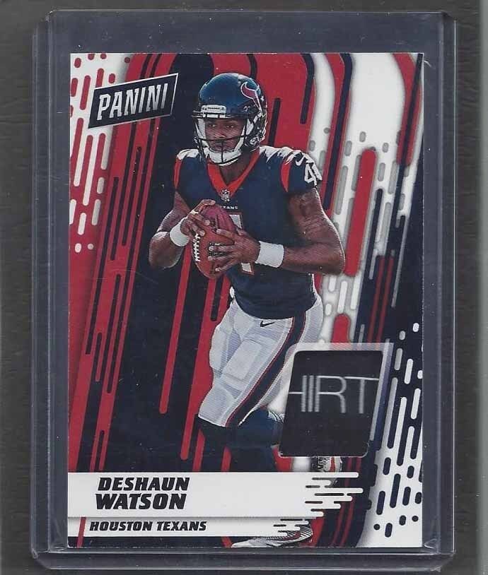 DESHAUN WATSON PANINI DAY "THIRTY" BRAND LOGO ROOKIE PATCH RC