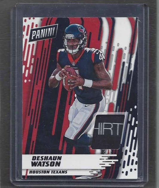 DESHAUN WATSON PANINI DAY "THIRTY" BRAND LOGO ROOKIE PATCH RC
