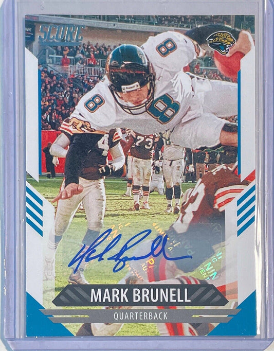 MARK BRUNELL 2021 PANINI SCORE AUTO #173