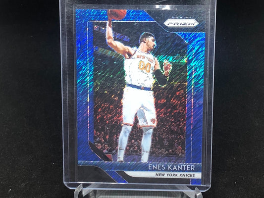 ENES KANTER 2018-19 PRIZM BLUE SHIMMER PRIZM #D 7/7