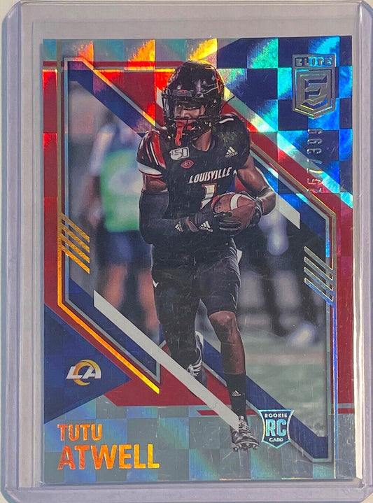 TUTU ATWELL 2021 PANINI DONRUSS ELITE RED ROOKIE RC #D 257/399
