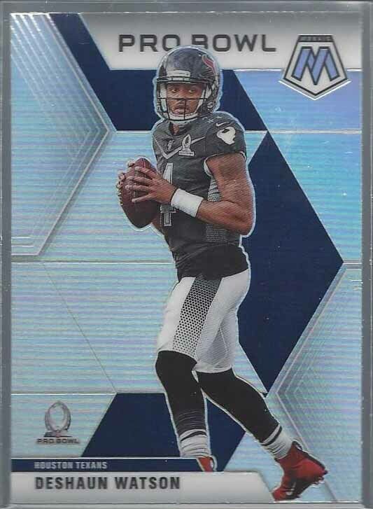 DESHAUN WATSON 2020 PANINI MOSAIC PRO BOWL SILVER PRIZM #259