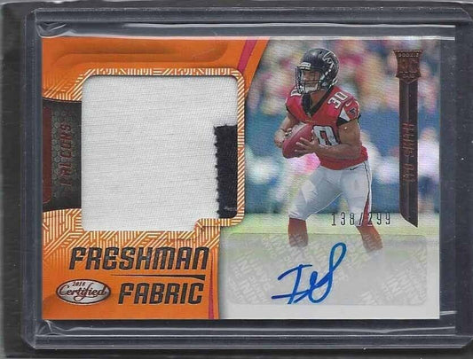 ITO SMITH 2018 CERTIFIED FRESHMAN FABRIC ORANGE RPA JUMBO PATCH AUTO RC #D /299