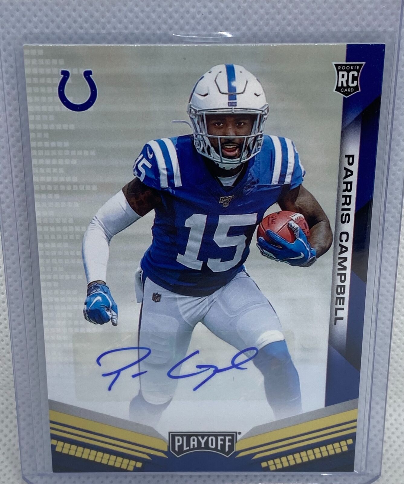 PARRIS CAMPBELL 2019 PANINI PLAYOFF AUTO RC #217