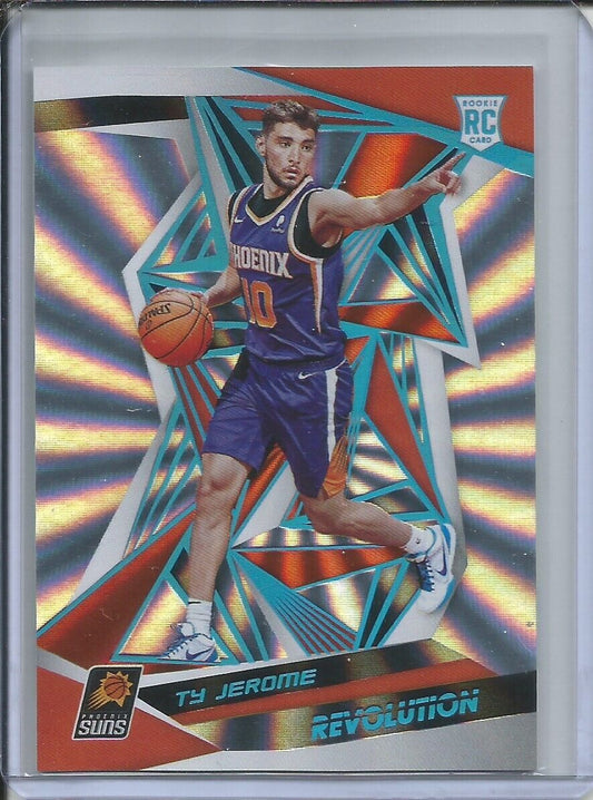 TY JEROME 2019-20 PANINI REVOLUTION SUNBURST ROOKIE RC #D 64/75