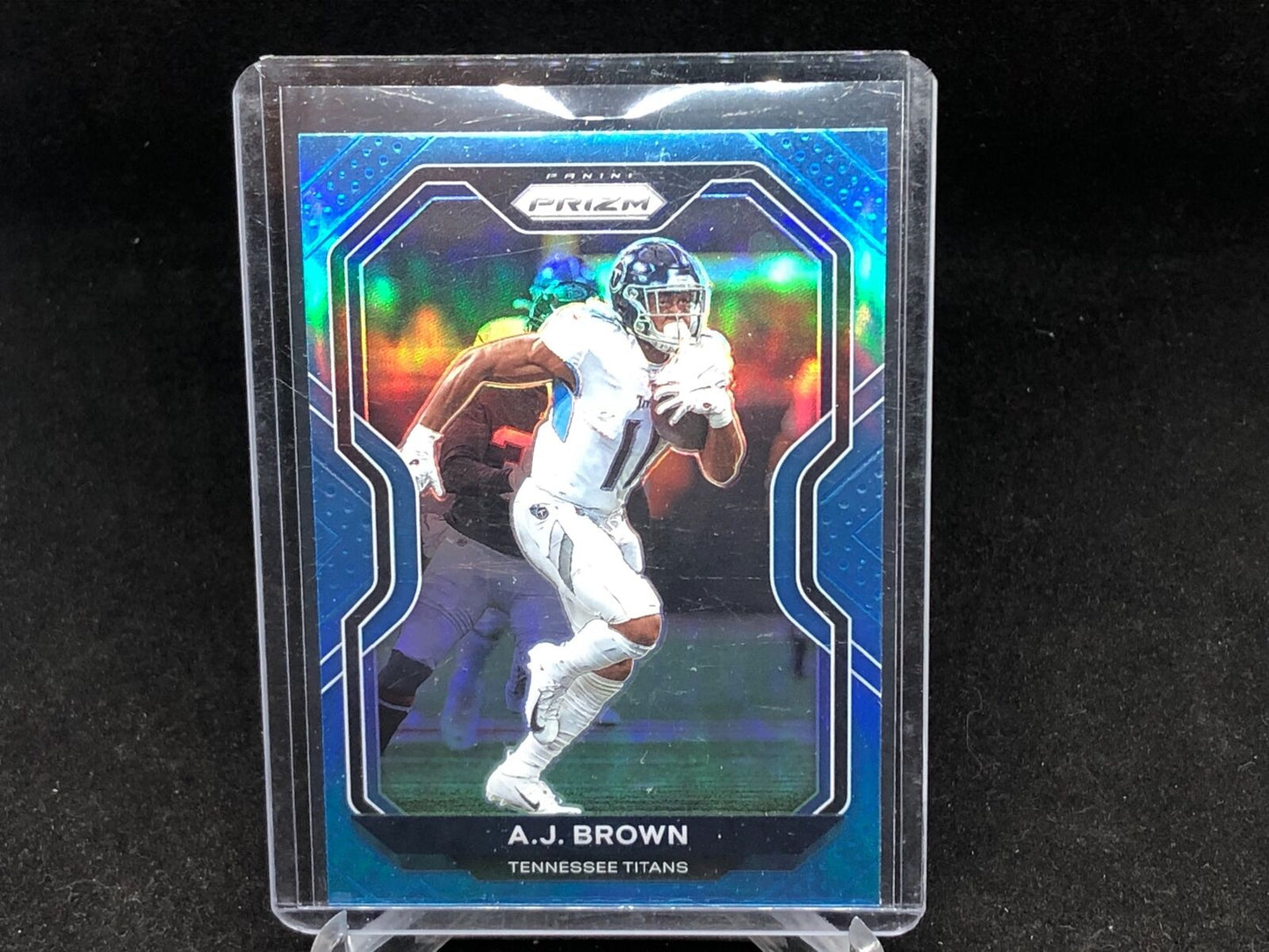 AJ BROWN 2020 PANINI PRIZM LIGHT BLUE PRIZMS # 101