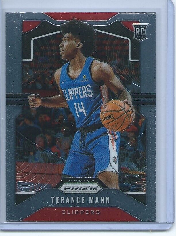 TERANCE MANN 2019-20 PANINI PRIZM TRUE ROOKIE RC #296