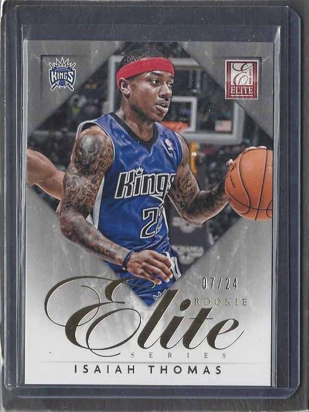 ISAIAH THOMAS 2012-13 ELITE SERIES GOLD ROOKIE RC #D 7/24
