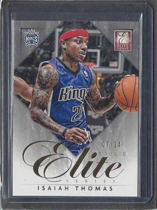 ISAIAH THOMAS 2012-13 ELITE SERIES GOLD ROOKIE RC #D 7/24