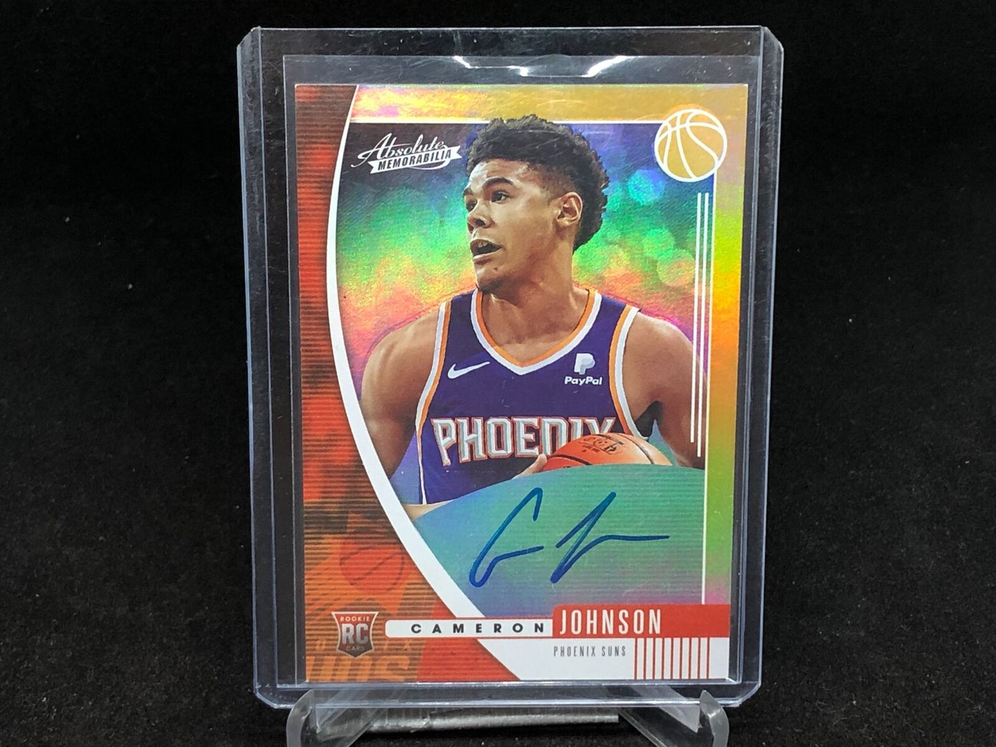 CAMERON JOHNSON 2019-20 PANINI ABSOLUTE ON CARD AUTO RC