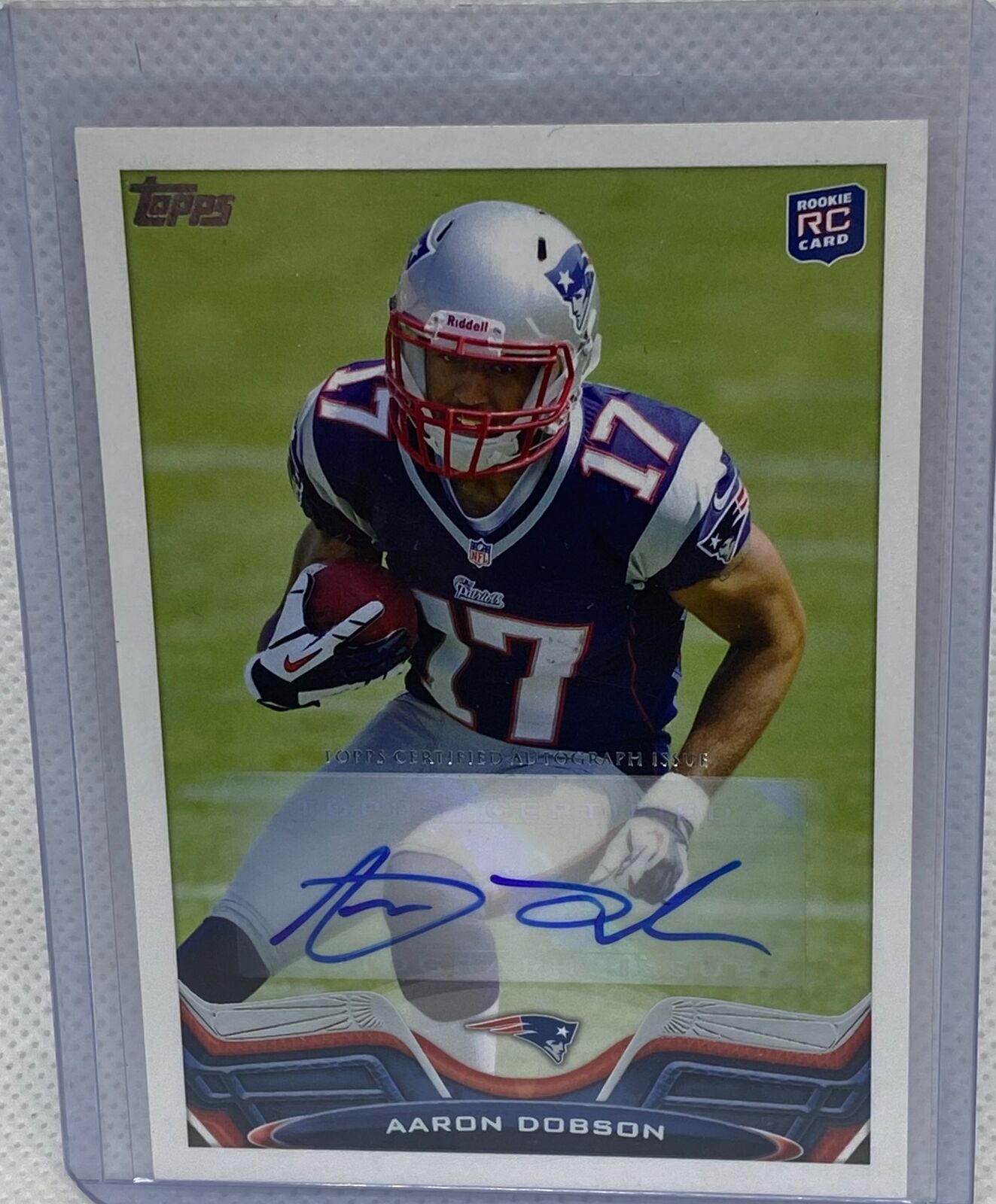 AARON DOBSON 2013 TOPPS SSP PHOTO VARIATION RARE ROOKIE AUTO RC #402