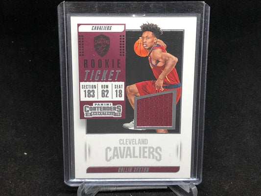COLLIN SEXTON 2018-19 PANINI CONTENDERS ROOKIE TICKET JERSEY RELIC RC